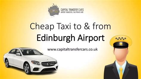 book taxi from edinburgh airport.